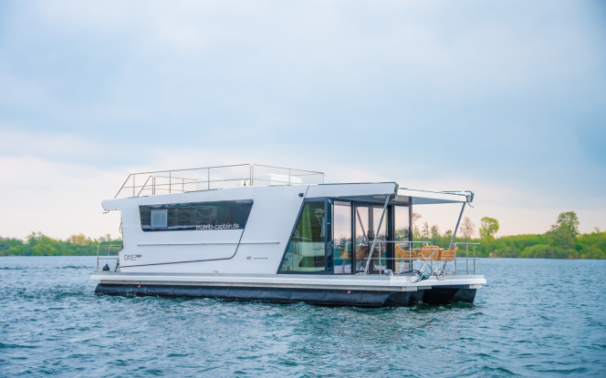 Hausboot Hausboot Esperanto bis 6 Personen, führerscheinfrei mieten Bild 1