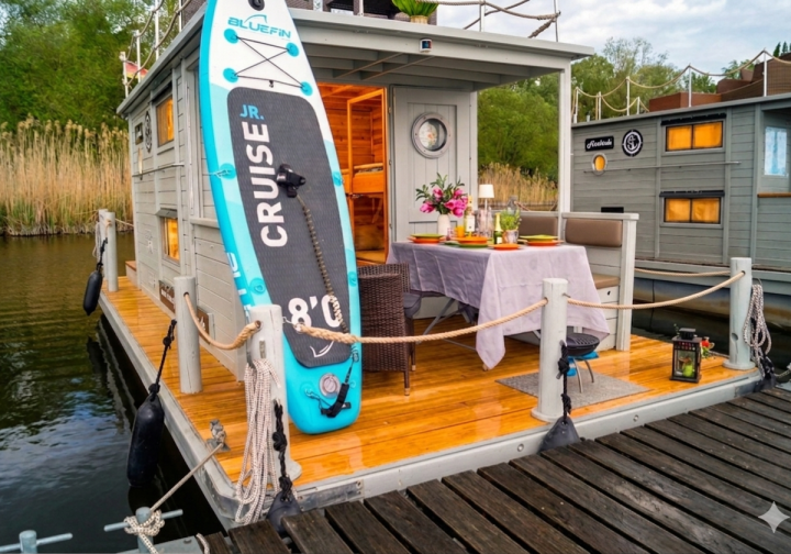 Hausboot Hausboot für Abenteuer in Brandenburg Bild 2