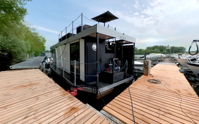 Hausboot Hausboot HB1 - Festlieger (Ausfahrt mit Skipper auf Anfrage möglich) Bild 2