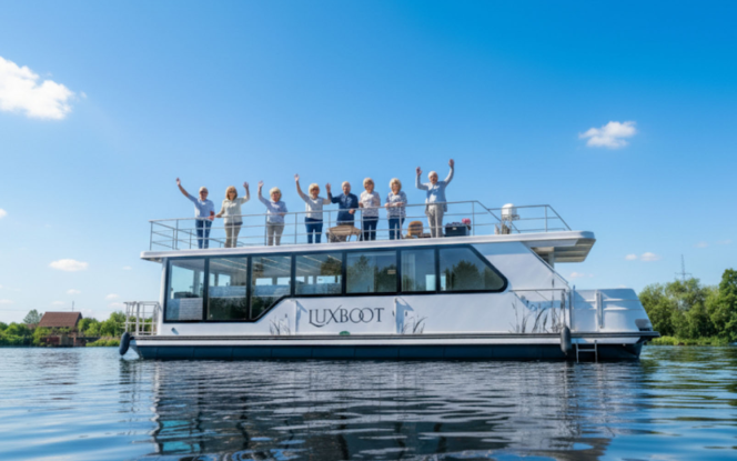Hausboot Hausboot HB2 - Eventausfahrten mit Schiffsführer Bild 1