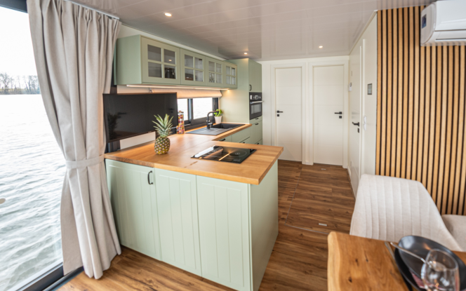 Hausboot Hausboot Meerle bis 6 Personen, führerscheinfrei mieten Bild 5