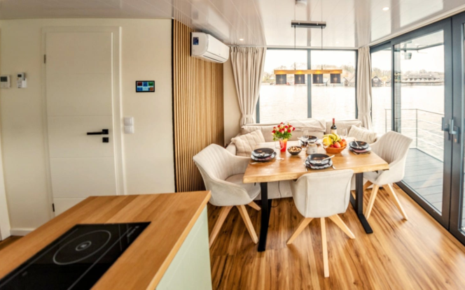 Hausboot Hausboot Meerle bis 6 Personen, führerscheinfrei mieten Bild 3