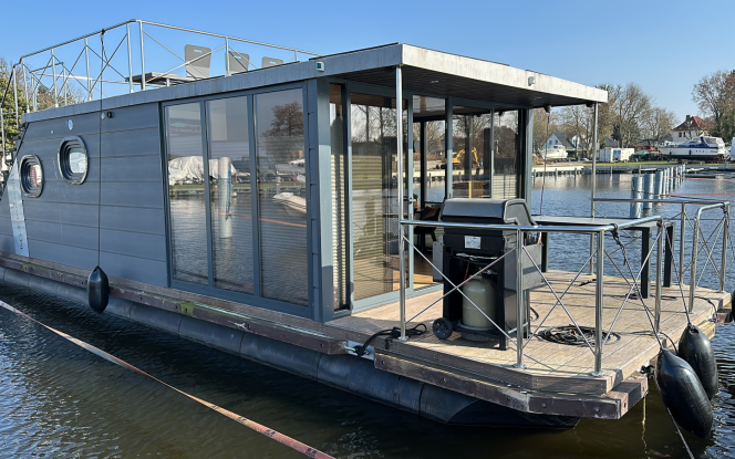 Hausboot Hausboot mieten Berlin Köpenick  Führerscheinpflichtiges Bild 3