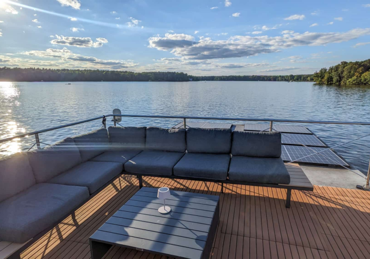 Hausboot Hausboot mieten Berlin Köpenick  Führerscheinpflichtiges Bild 1