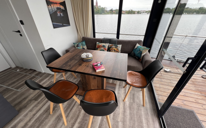 Hausboot Hausboot Ruhepol bis 6 Person, führerscheinfrei mieten Bild 2