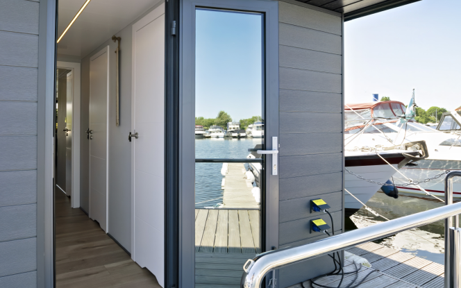 Hausboot Hausboot Seeblick Bild 2