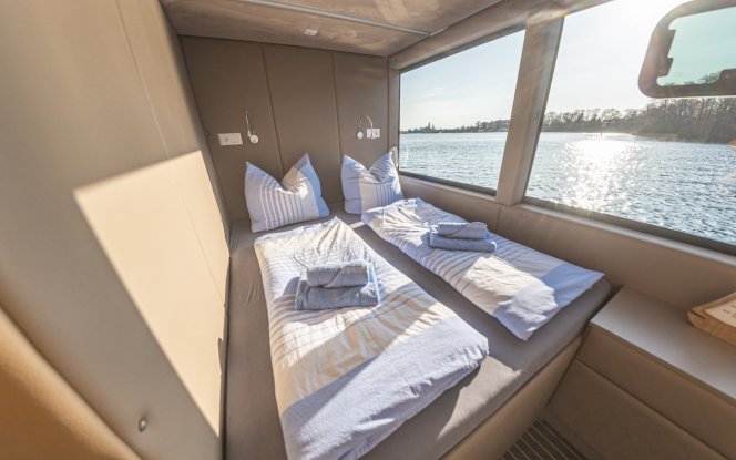 Hausboot Luxboot Sweet Dreams bis 6 Personen, führerscheinfrei mieten Bild 10