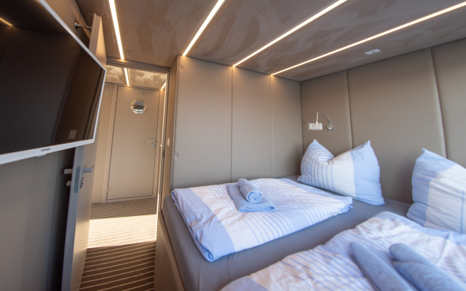 Hausboot Luxboot Sweet Dreams bis 6 Personen, führerscheinfrei mieten Bild 11