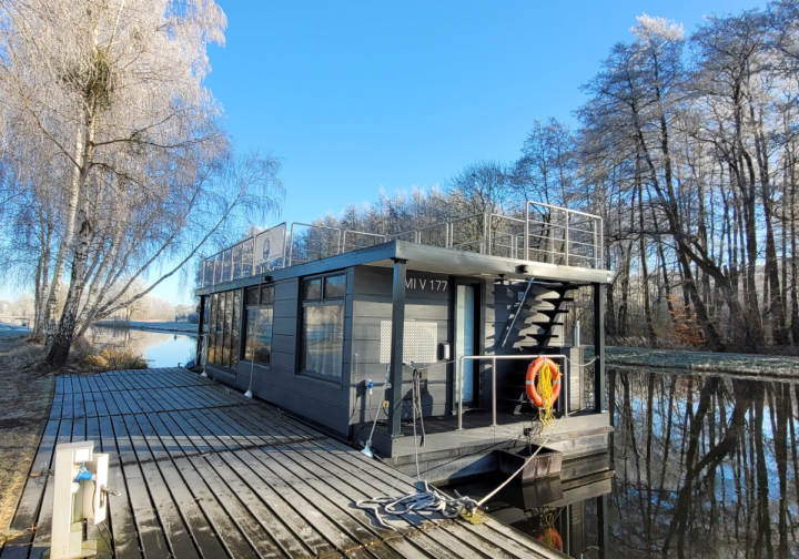 Hausboot Luxus Sauna Hausboot ?Eden?- festliegend Bild 3