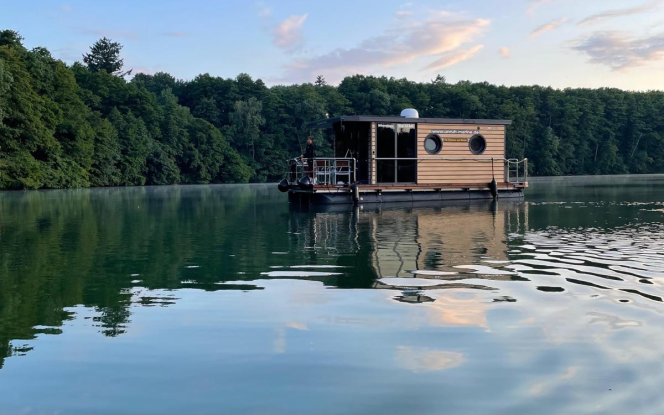 Hausboot Mövenkoje - tolles Revier nahe Berlin - bis zu 4 Kojen Bild 2