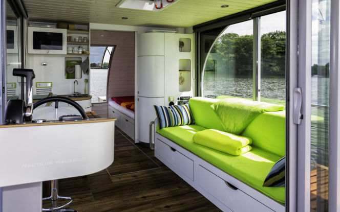 Hausboot Nautino mini - Hausboot (führerscheinfrei) Bild 2