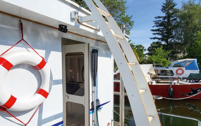 Hausboot Tagescharter von 8 Uhr bis 18 Uhr mit dem MORITZ Bild 5