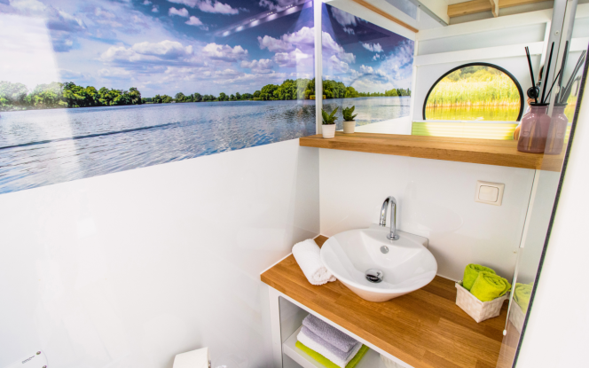 Hausboot Tagescharter von 8 Uhr bis 18 Uhr mit dem MORITZ Bild 8