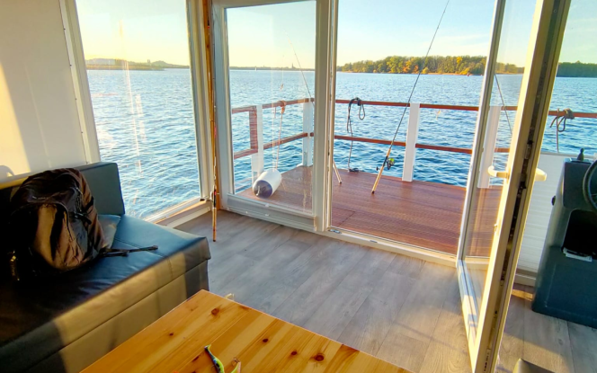 Hausboot Treibholz Schwerin Bild 3