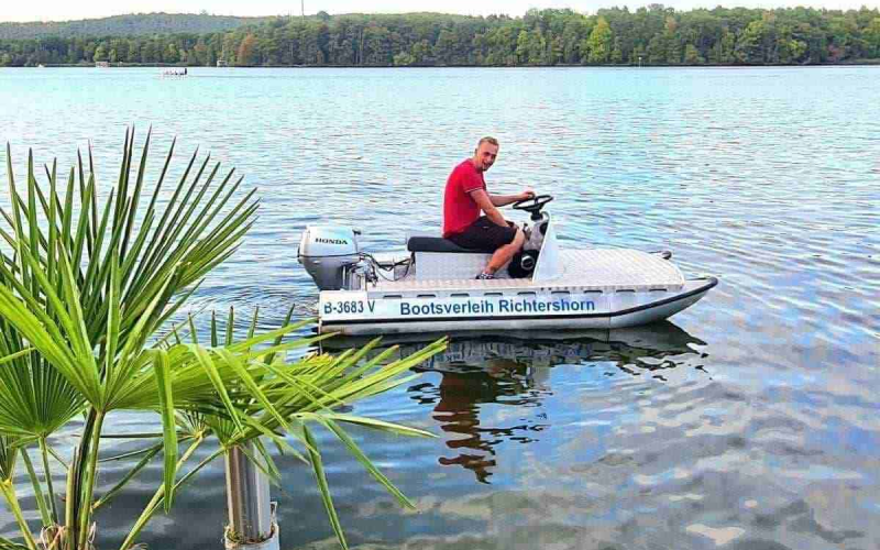 Jetski Alu Jetski 15 PS führerscheinfrei in Berlin Köpenick Grünau mieten Bild 5