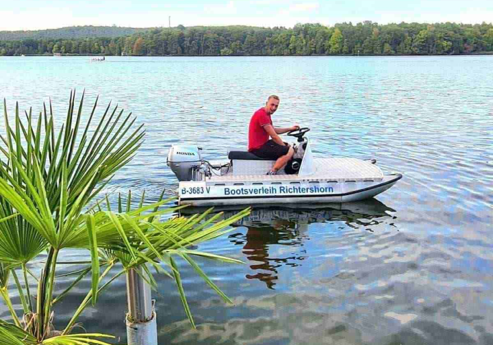 Jetski Alu Jetski 15 PS führerscheinfrei in Berlin Köpenick Grünau mieten Bild 5