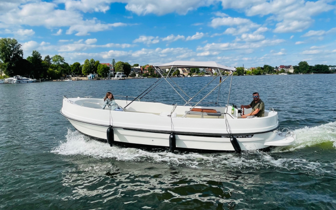 Motorboot 10 Personen Boot Ouzo Bild 5