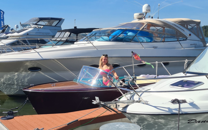 Motorboot Dolce Vita - Exklusiv - Nostalgia Lago 660 - 5 Personen - führerscheinfrei Bild 3