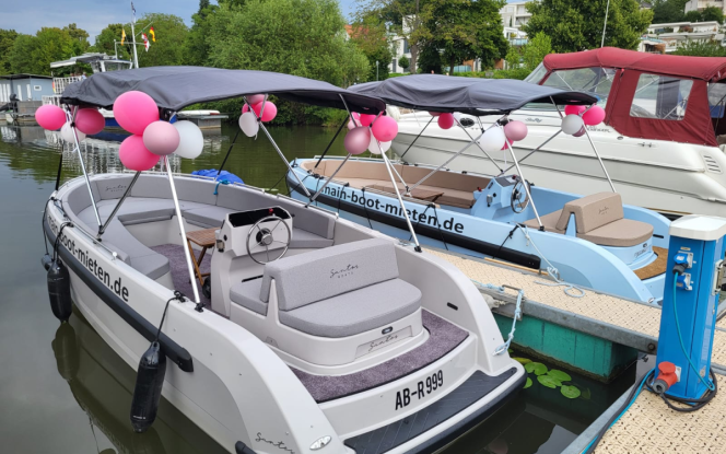 Motorboot Führerscheinfreies Elektroboot für bis zu 8 Personen Bild 2