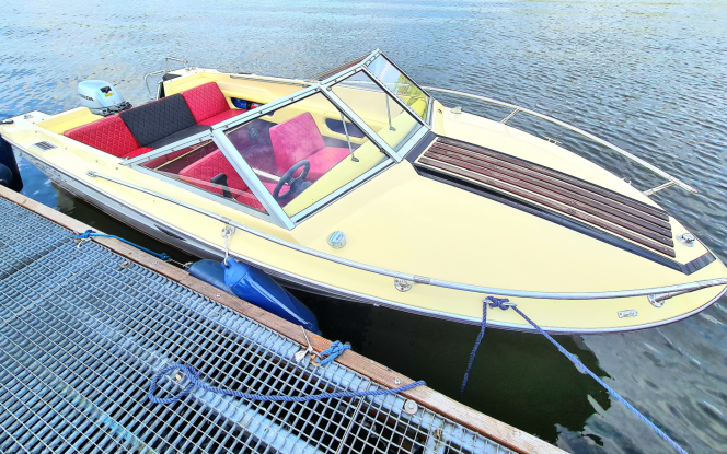 Motorboot Führerscheinfreies Motorboot Arrowglas ”Otto” in Berlin Köpenick Grünau  mieten Bild 1