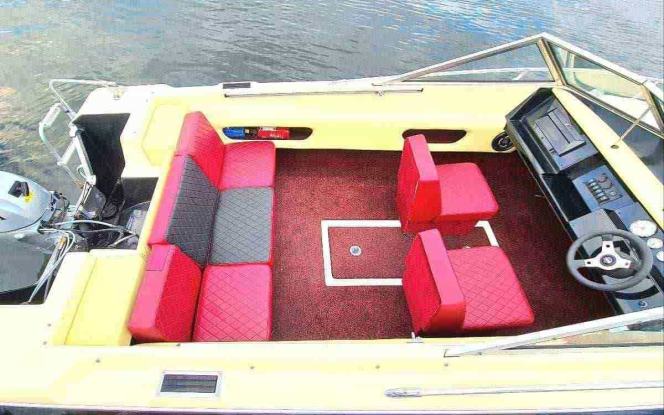 Motorboot Führerscheinfreies Motorboot Arrowglas ?Otto? in Berlin Köpenick Grünau  mieten Bild 3