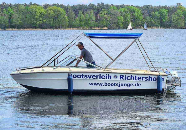 Motorboot Führerscheinfreies Motorboot Arrowglas ?Otto? in Berlin Köpenick Grünau  mieten Bild 1