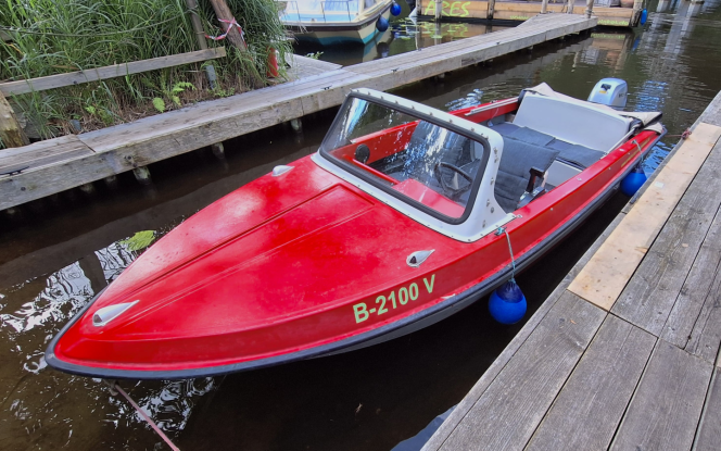 Motorboot Führerscheinfreies Motorboot für 4 Personen - Willy Bild 1
