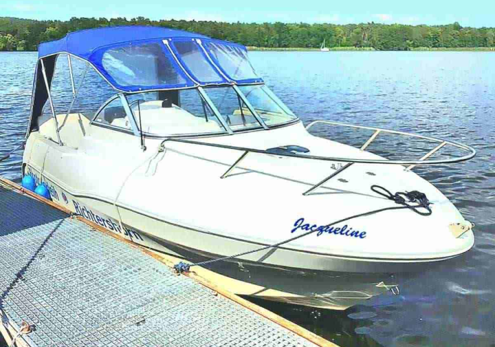 Motorboot Führerscheinpflichtiges Motorboot 90 PS Quicksilver 590 ?Jaqueline? in Berlin Köpenick Grünau mieten Bild 1