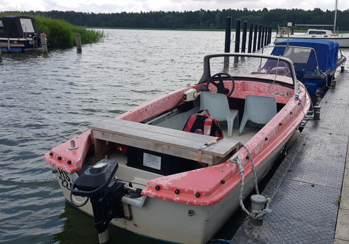 Motorboot Ibis II, E-Motor, Tour und angeln Bild 4