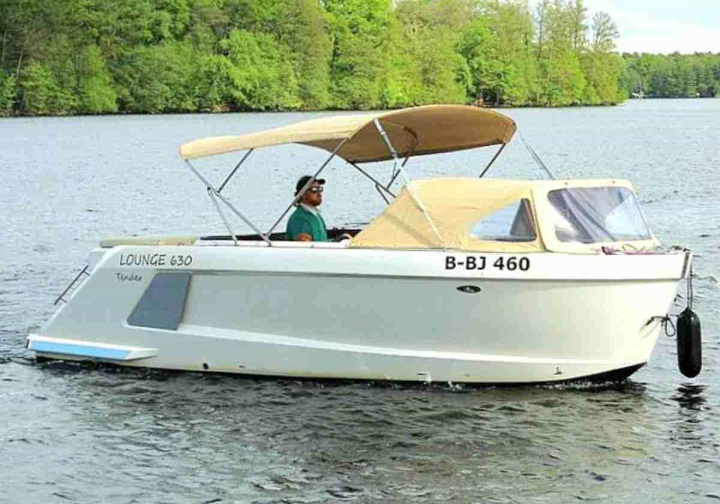 Motorboot Loungeboot Tender 630 ohne Führerschein mieten in Berlin Köpenick Grünau Bild 1