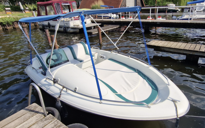 Motorboot Motorboot Flipper 15Ps Fuehrerscheinfrei Bild 3