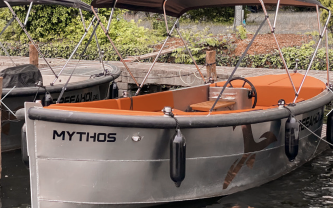 Motorboot MYTHOS - Führerscheinfrei ? 8 Personen ? Elektroboot Bild 1