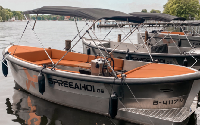 Motorboot MYTHOS - Führerscheinfrei ? 8 Personen ? Elektroboot Bild 3