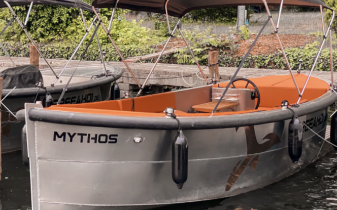 Motorboot MYTHOS Führerscheinfrei 8 Personen Bild 1