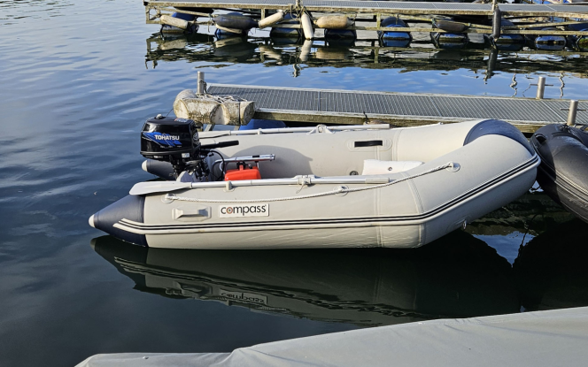 Motorboot Schlauchboot GB1 - Führerscheinfrei - max 4 Personen Bild 1