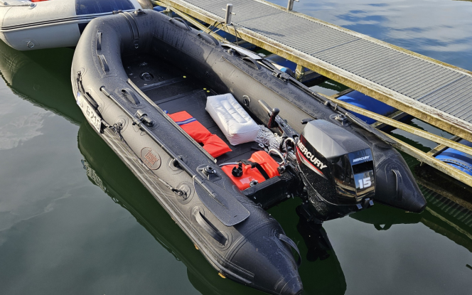 Motorboot Schlauchboot GB2 - Führerscheinfrei - max 4 Personen Bild 1