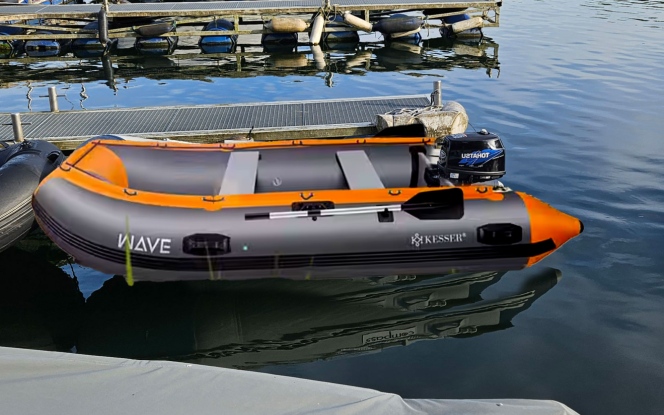Motorboot Schlauchboot GB3 - Führerscheinfrei - max 4 Personen Bild 1