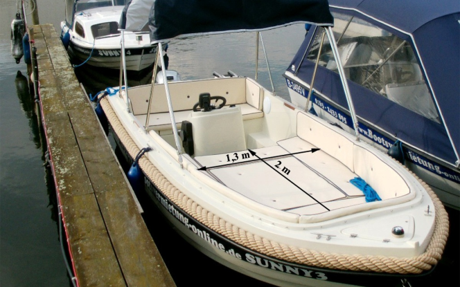 Motorboot Sunny 3 Bild 9