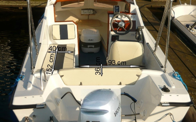 Motorboot Sunny 4 Bild 9