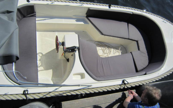 Motorboot Telespargel Bild 2