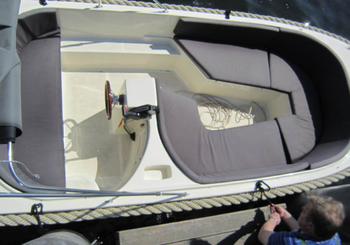 Motorboot Telespargel Bild 2