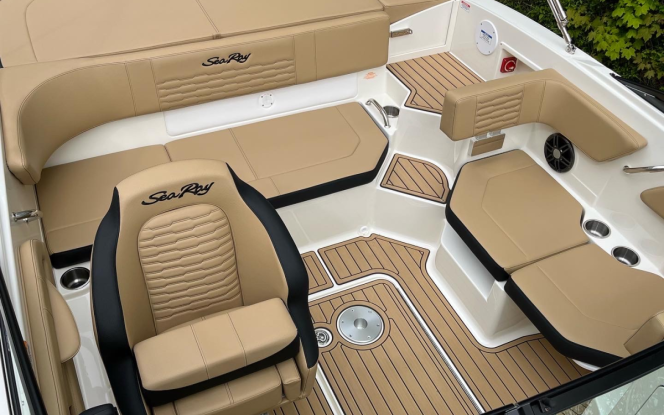 Motorboot Trailercharter Sea Ray 190 SPXE Bild 5