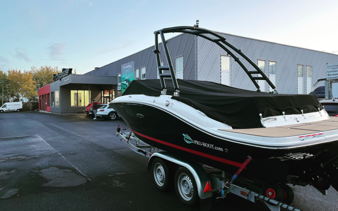 Motorboot Trailercharter Sea Ray 190 SPXE Bild 2