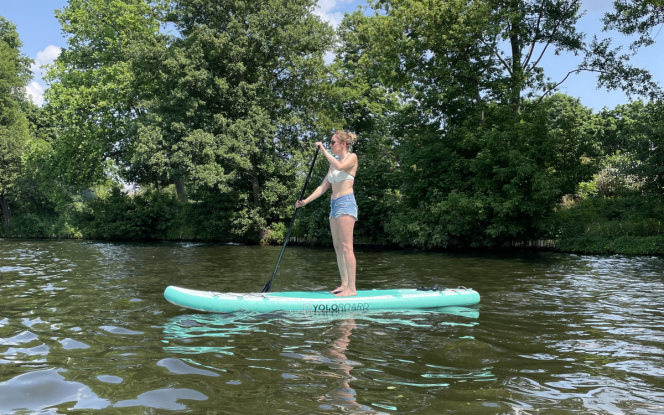 Sup - Stand up Paddling 2 SUPs mieten inkl. Lieferung ? Abenteuer und Spaß auf dem Wasser Bild 1