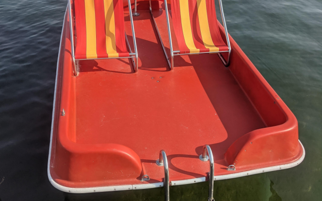 Tretboot Tretboot Rot Bild 3