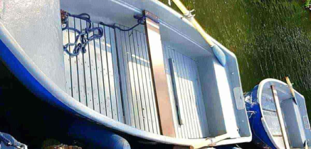 Angelboot Angelboot mieten Berlin mit 3 PS Motor -Ruderboot in Köpenick Grünau Richtershorn mieten