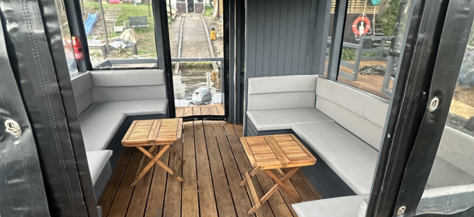 Floss 14 Personen Floß Captain Morgan 2 mieten