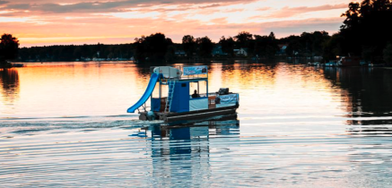 Floss 14 Personen Partyfloß mieten