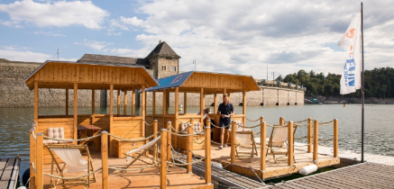 Floss Edersee-Floß mieten