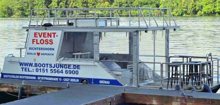 Floss Event-Floss mieten Berlin Köpenick führerscheinfrei 16 Personen mieten